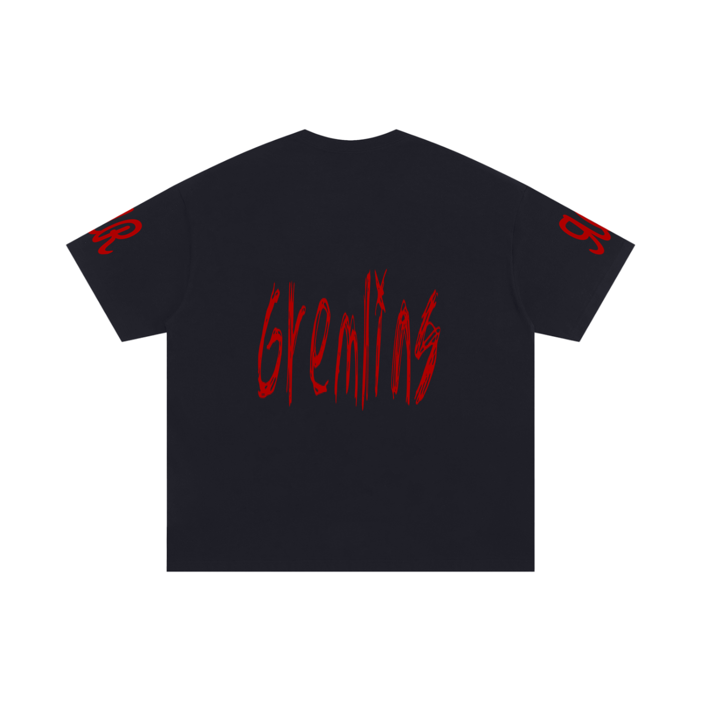 Double ЯR Black Gremlins T-Shirt