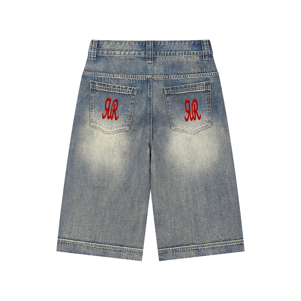 Double ЯR Baggy Denim LOo Shorts
