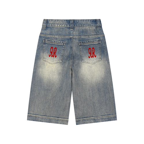 Double ЯR Baggy Denim LOo Shorts