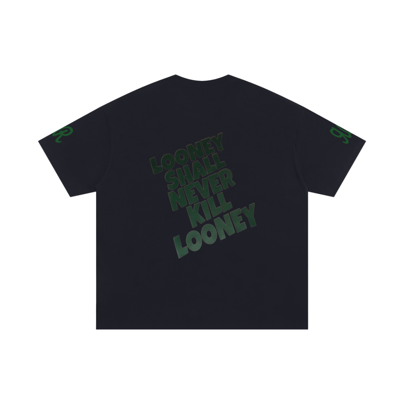 Double ЯR LOo Black T-Shirt