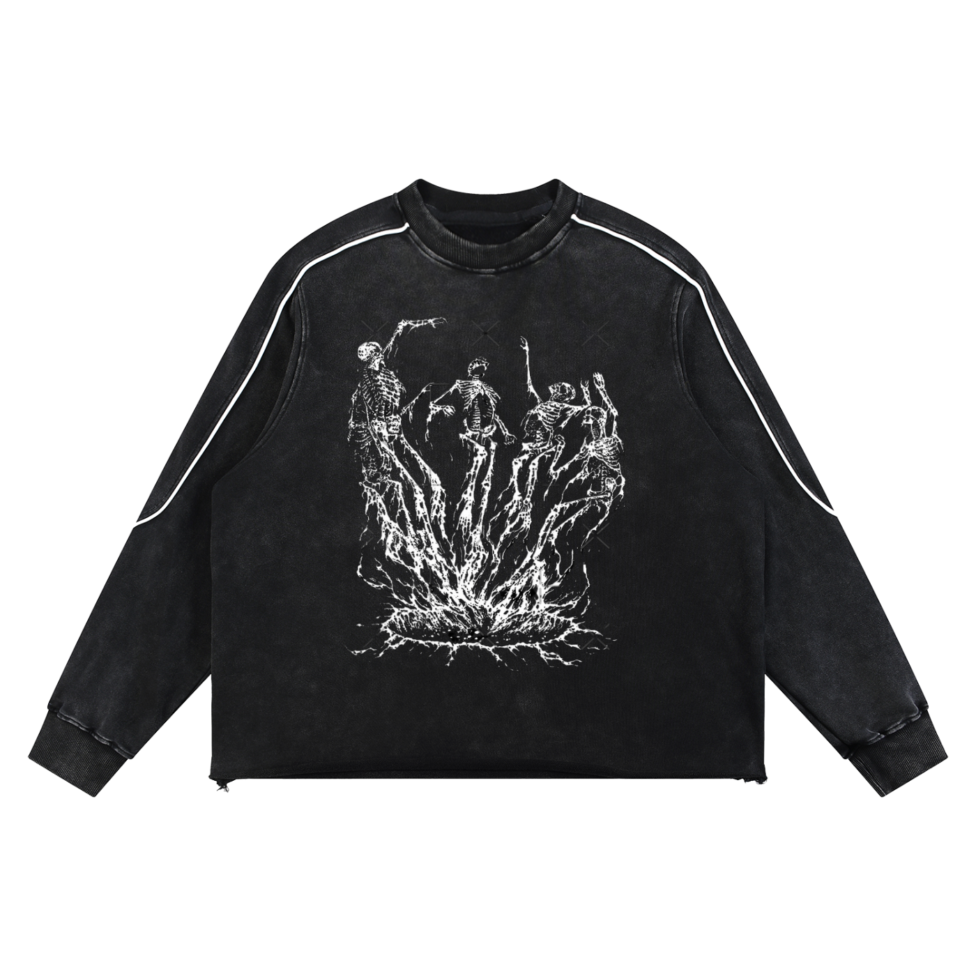 Double ЯR skull Souls Sweatshirt