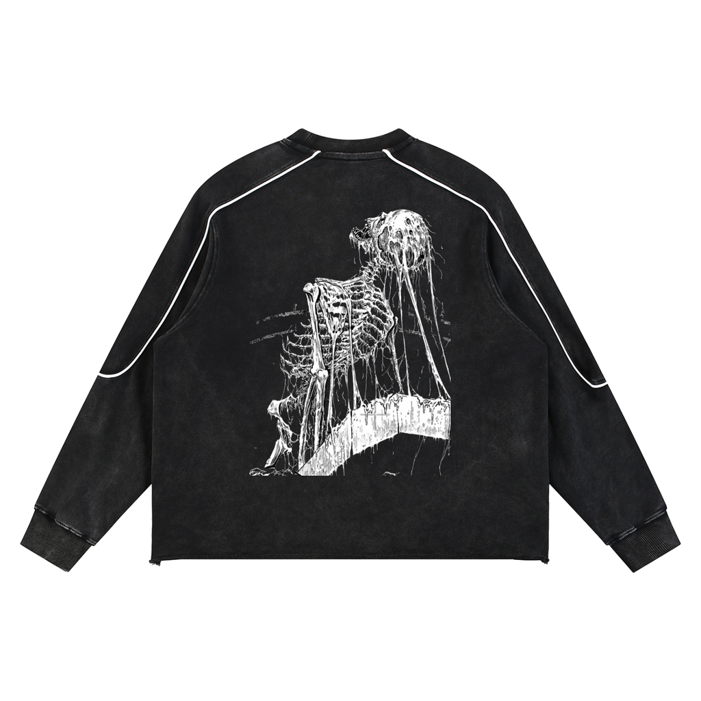 Double ЯR skull Souls Sweatshirt