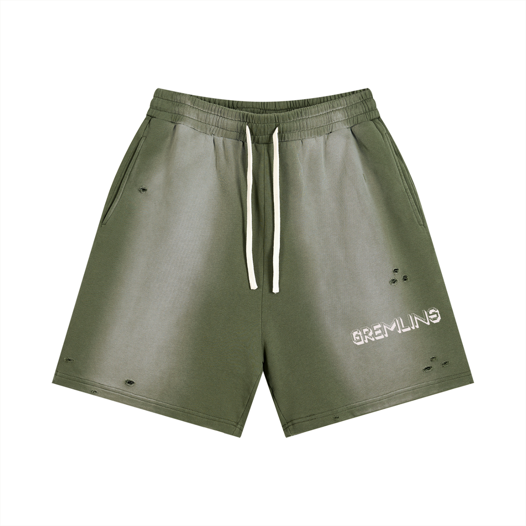 Double ЯR Sun Fade Gremlin Shorts