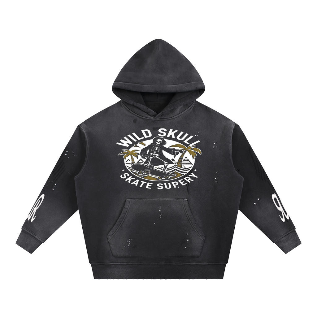Double ЯR skull Souls Hoodie