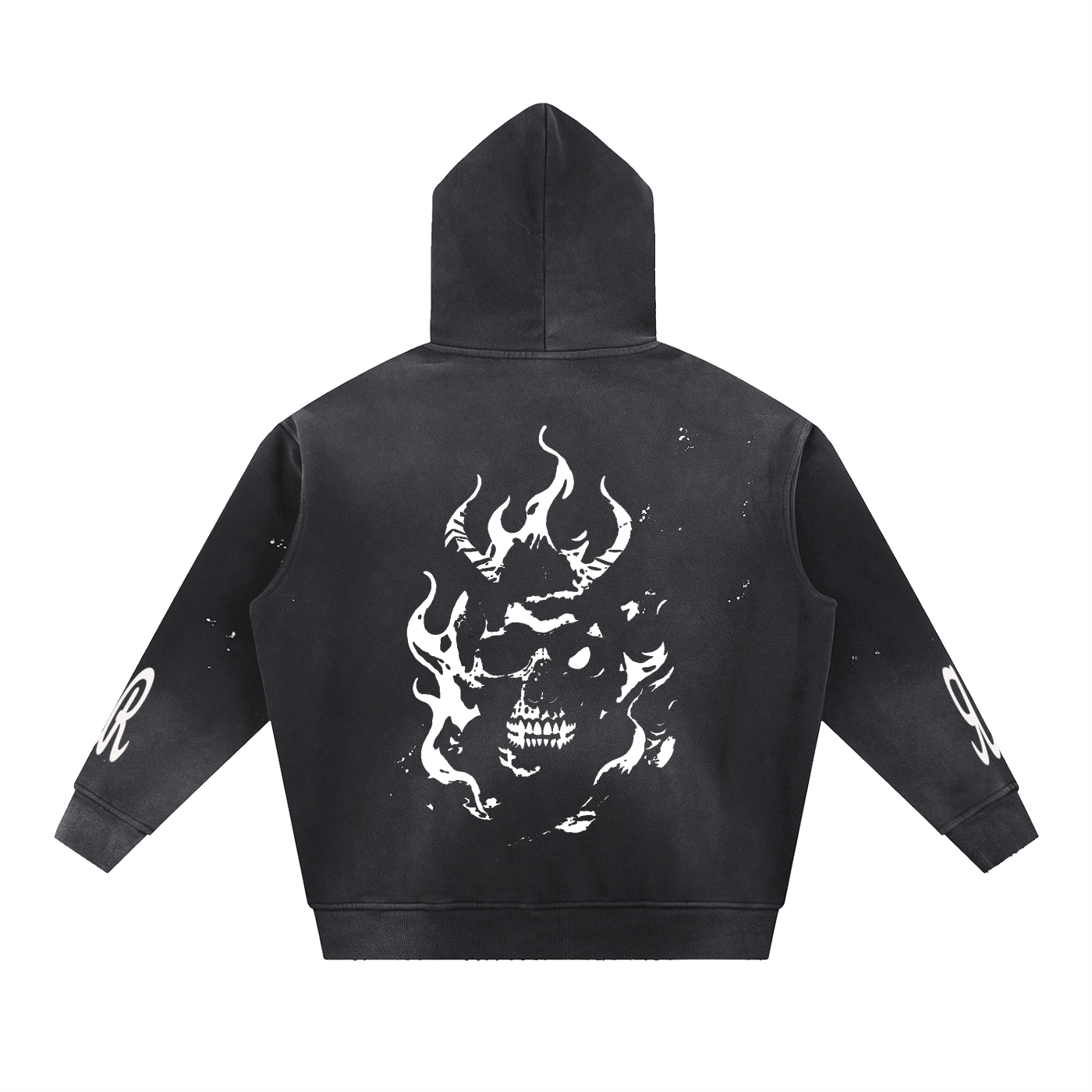 Double ЯR skull Souls Hoodie
