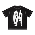 Double ЯR NASCAR Black T-Shirt
