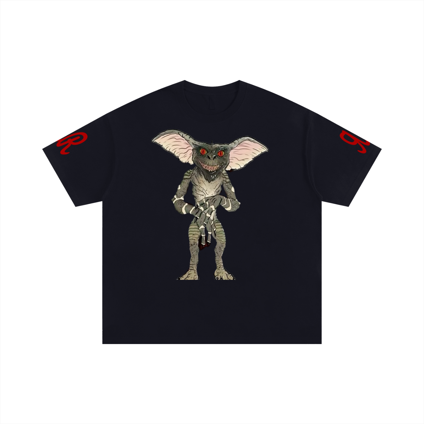 Double ЯR Black Gremlins T-Shirt
