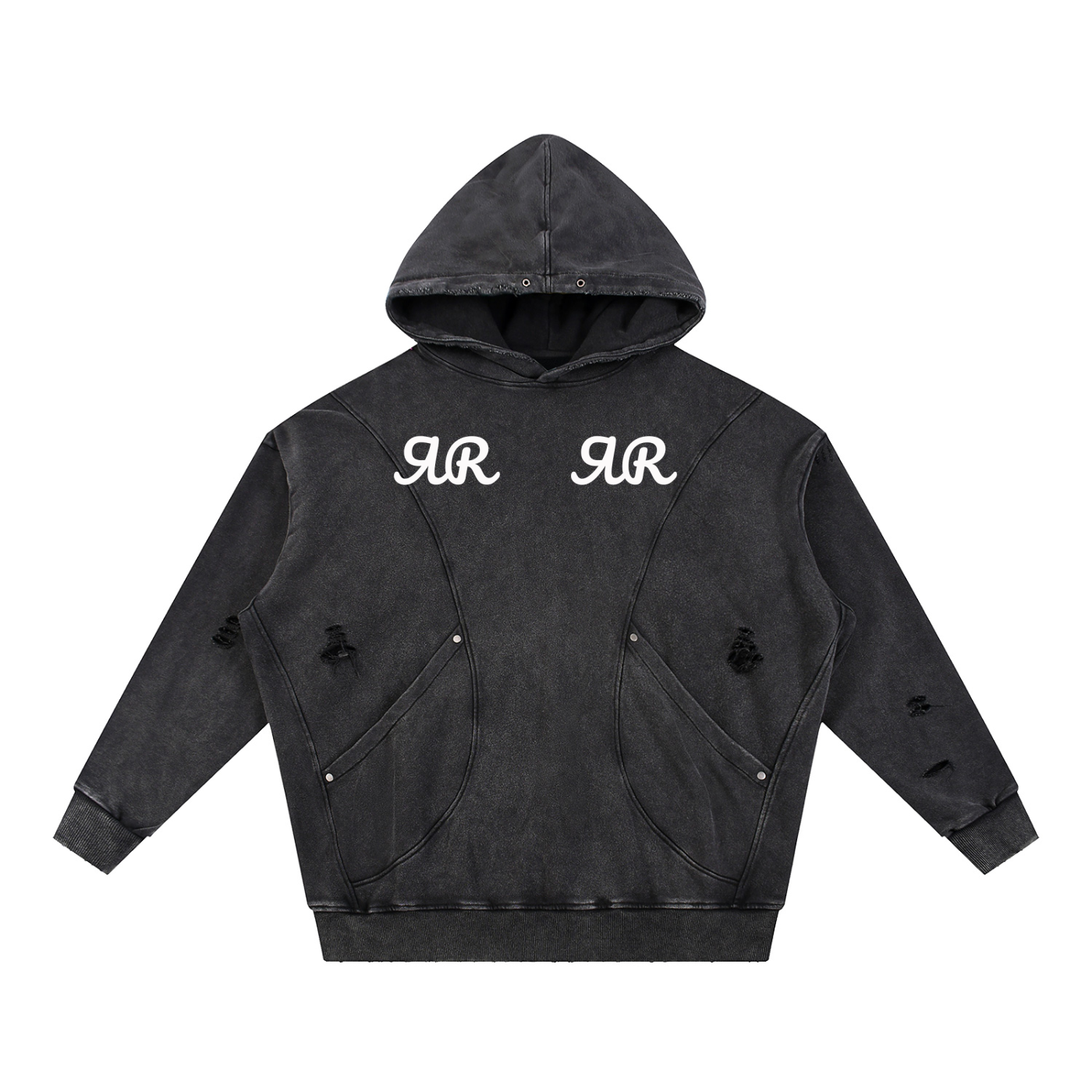 Double ЯR Pocket Gremlins Hoodie
