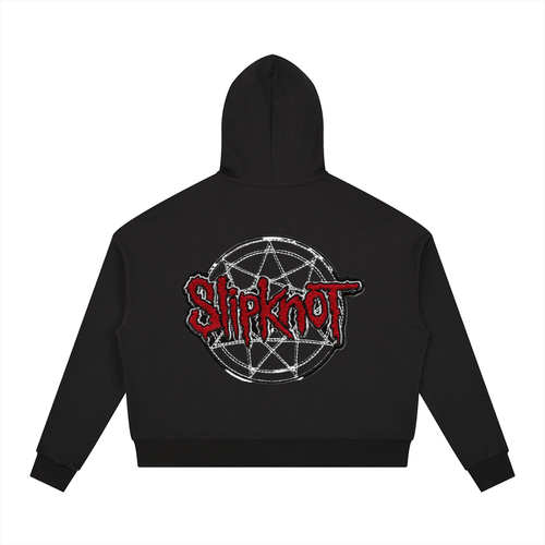 Double ЯR Demons Black Hoodie