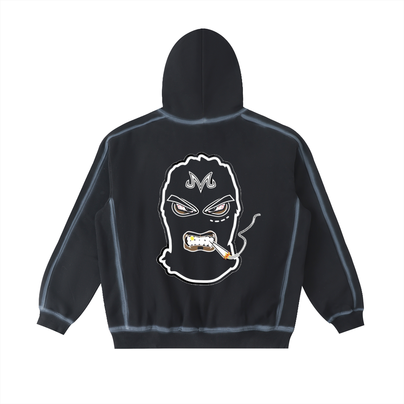 Double ЯR HitMan Black Hoodie