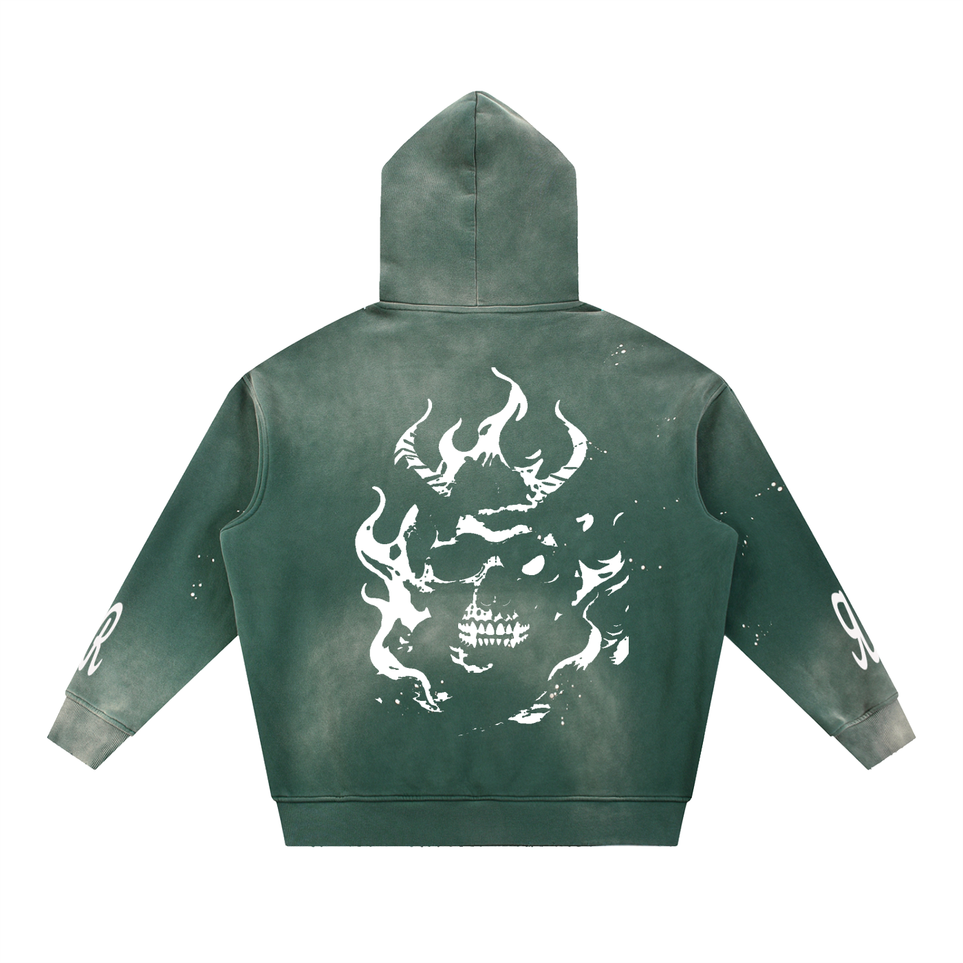Double ЯR skull Souls Hoodie