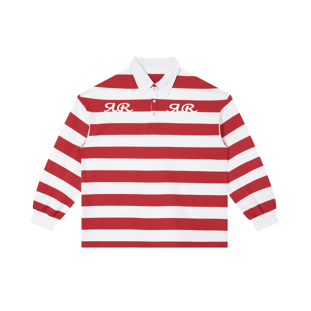 Double ЯR Color white/Red LOo shirt