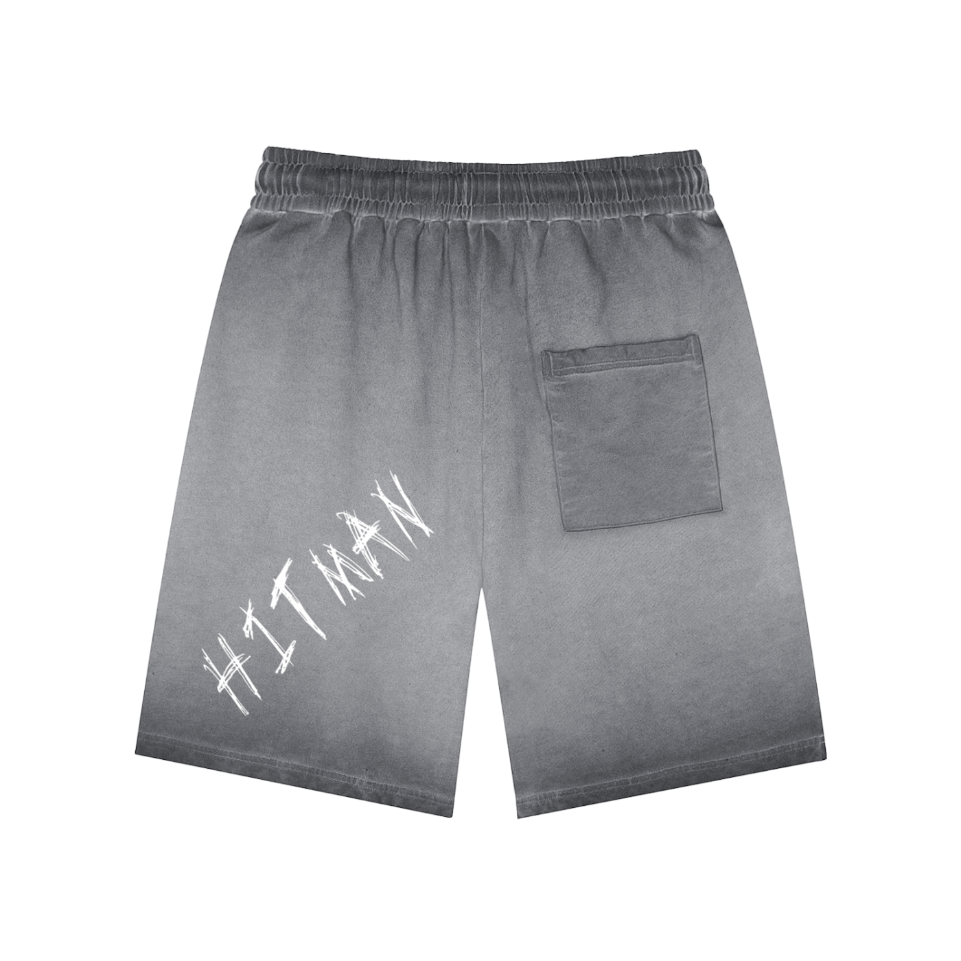 Double ЯR Reverse Dyed HitMan Sweatshorts