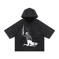 Double ЯR $exx Hooded T-Shirt